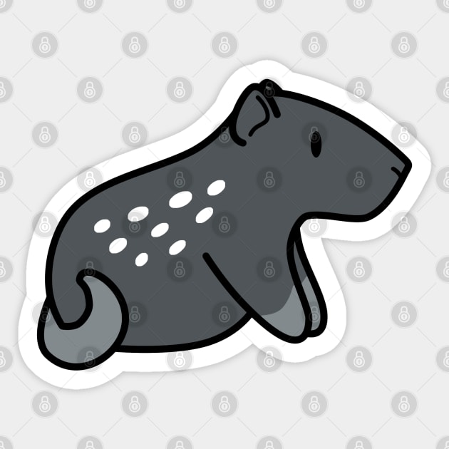 Pacarana Sticker by DeguArts